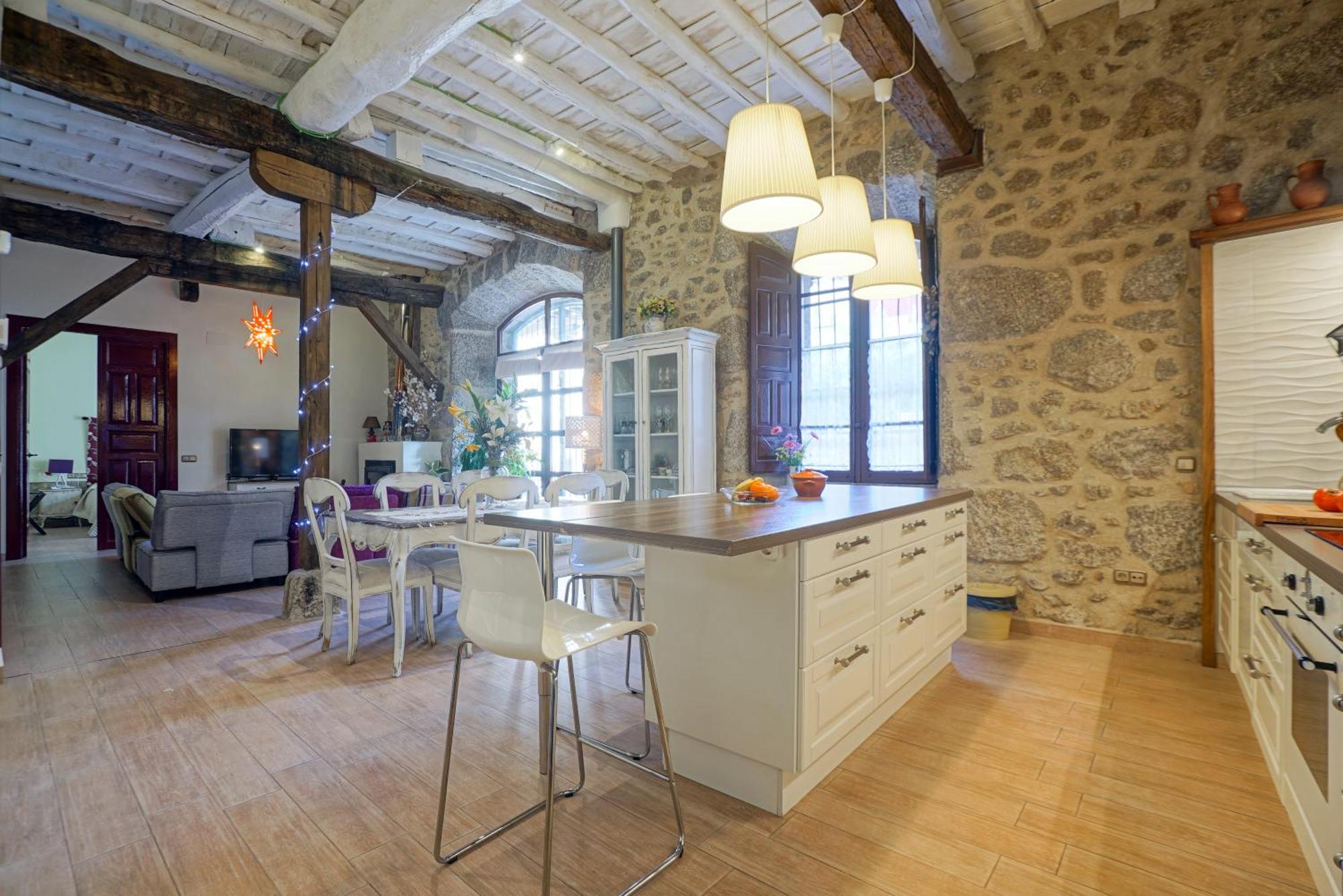 Апартаменты Casa Jardin De La Plata Баньос-де-Монтемайор Номер фото