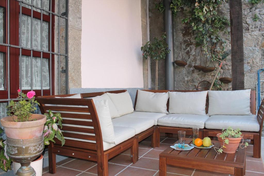 Апартаменты Casa Jardin De La Plata Баньос-де-Монтемайор Экстерьер фото